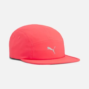 PUMA Essentials Running 5-Panel Cap Ultra Red