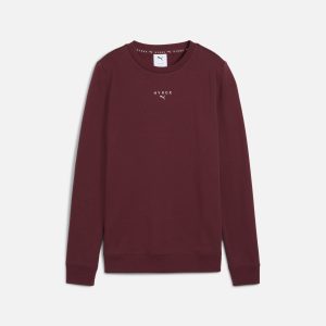 PUMA x HYROX Women’s Heavyweight Crewneck Ruby Shimmer