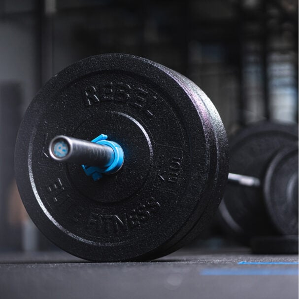 REBEL Bumper Weight Plates Hi TMP 5kg Stubby