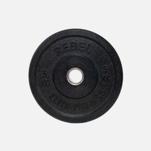 REBEL Bumper Weight Plates Hi TMP 5kg Stubby