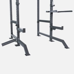 REBEL Power Rack Muscle Up Station and Front Foot Extension