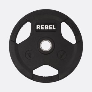 REBEL Rubber Coated Steel Weight Plates