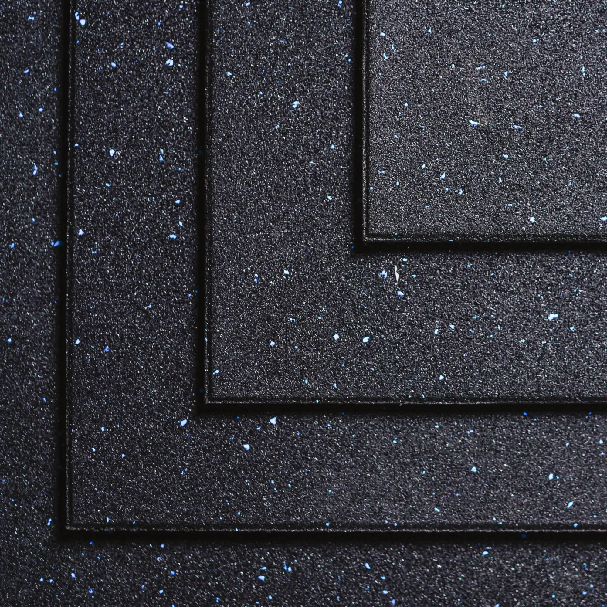 REBEL Rubber Gym Flooring Blue Fleck 10mm