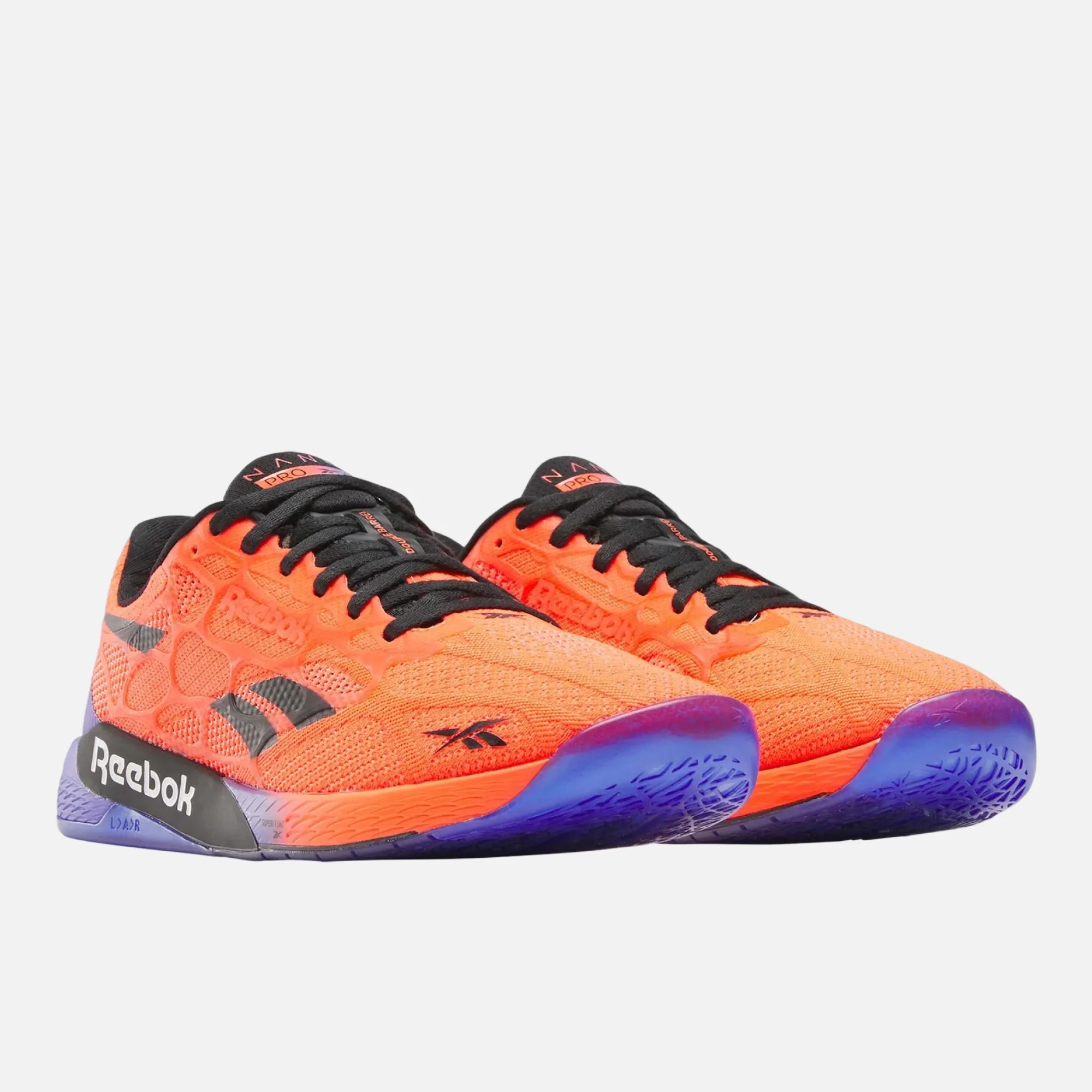 Reebok Nano Pro Men's Training Shoes Orange/Black/Royal Purple