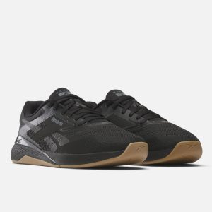 Reebok Nano X5 Unisex Training Shoes Black and Reebok Lee