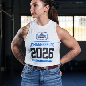 Renegade Games 2026 Women's Athlete Vest White